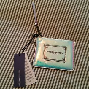 Authentic Rebecca Minkoff Hologram Pouch Key Cles